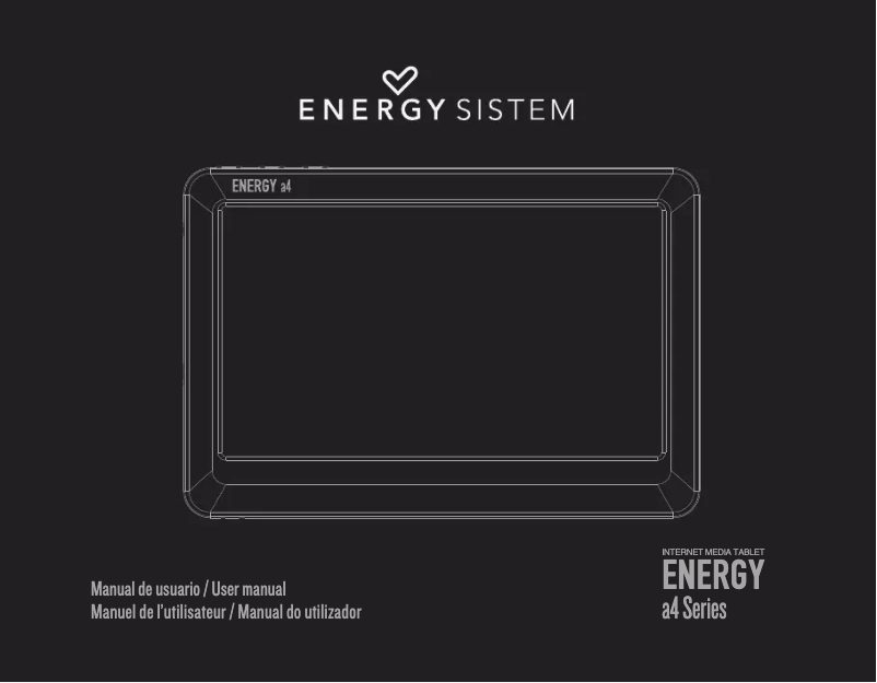 Página 1 del manual Manual de usuario Energy Sistem A4