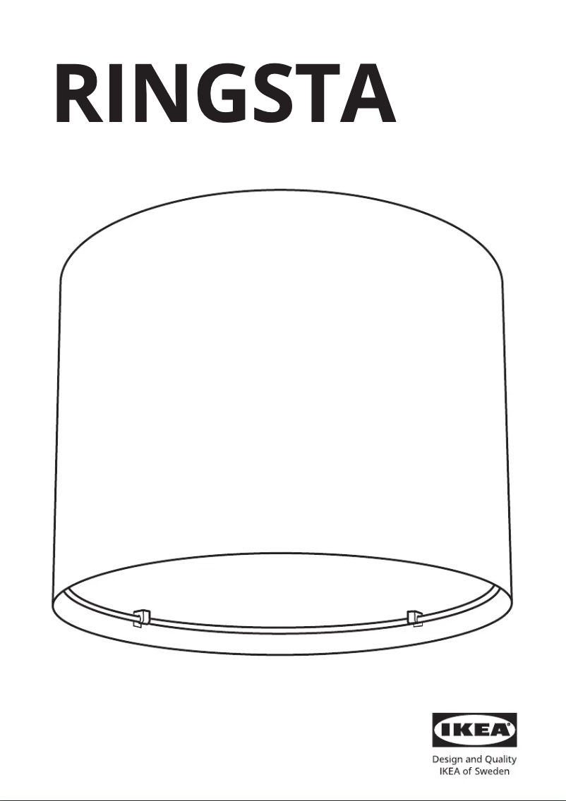 Image de la première page du manuel de l'appareil RINGSTA 904.040.92