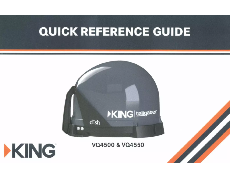 Page 1 de la notice Manuel utilisateur King Tailgater Controls VQ4550