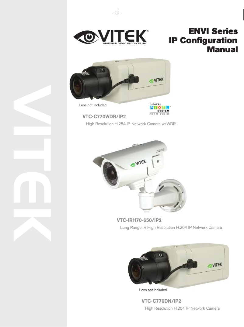 Page n°1 - Manuel utilisateur Vitek VTC-C770DNIP2