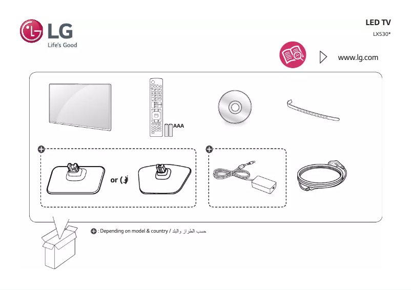 Página 1 del manual Manual de usuario LG 28LX530H