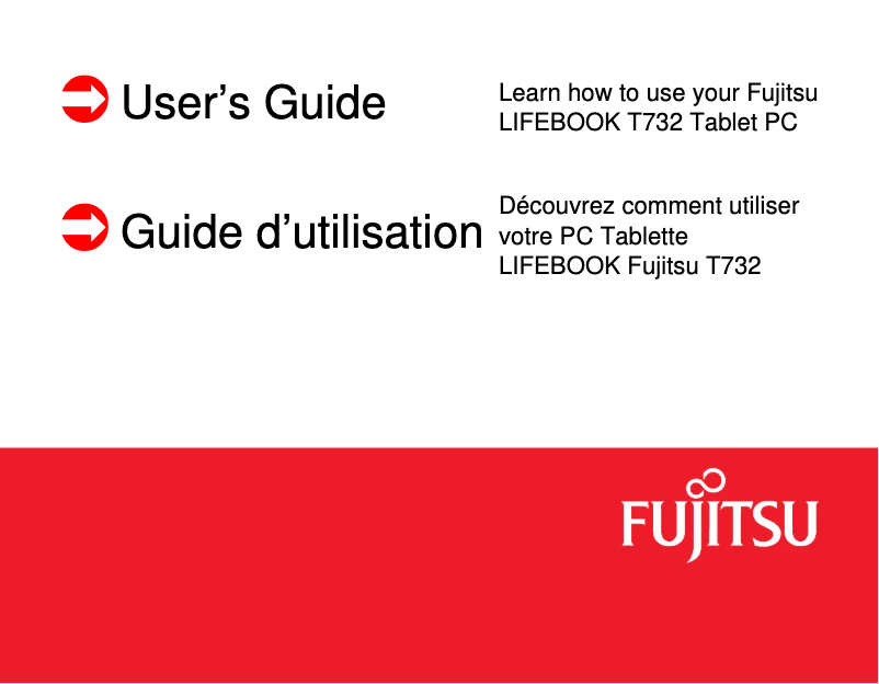 Page n°1 - Manuel utilisateur Fujitsu LifeBook T732