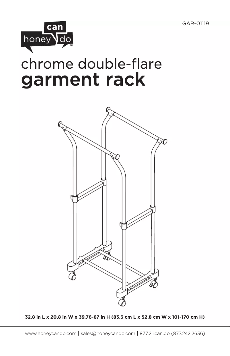 Image de la première page du manuel de l'appareil GAR-01119