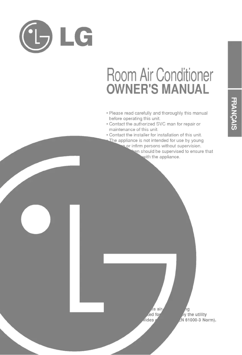 Image de la première page du manuel de l'appareil LSUH096PMC0