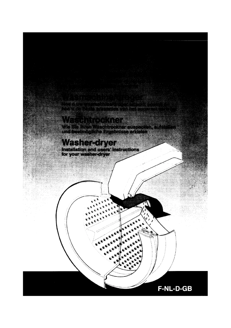 Image de la première page du manuel de l'appareil WDE 1080