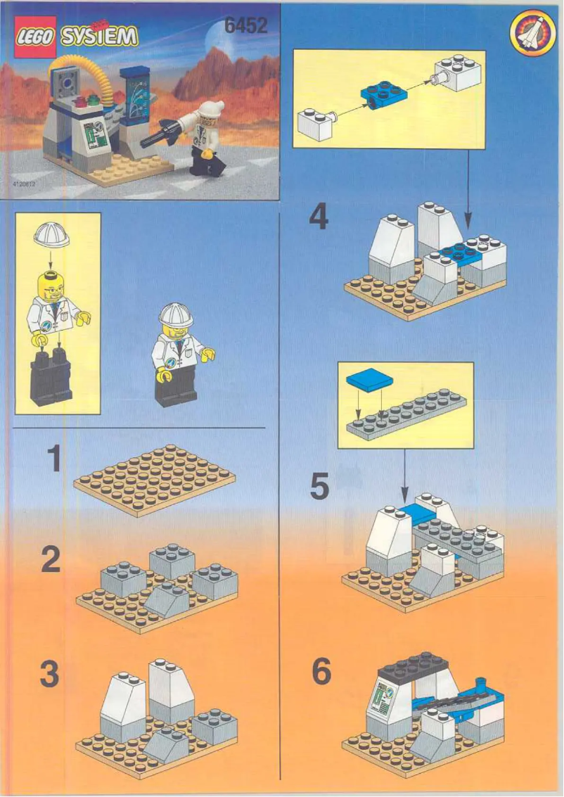 Page n°1 - Manuel utilisateur Lego TEST ROCKET