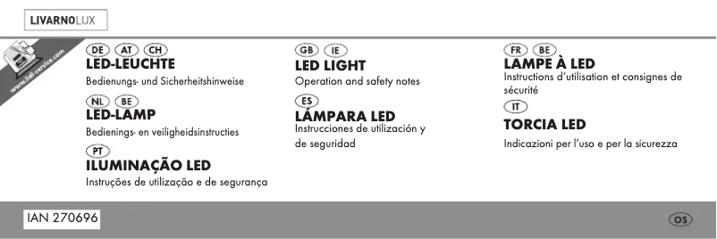 Image de la première page du manuel de l'appareil HG00303