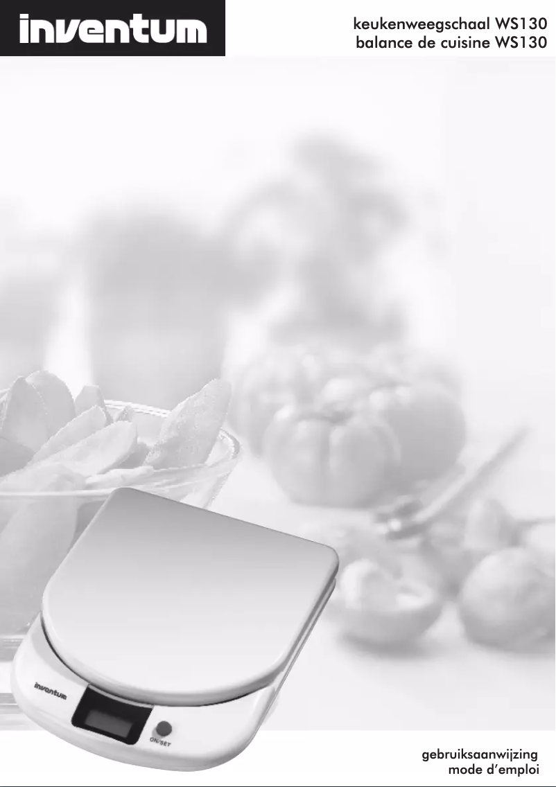 Image de la première page du manuel de l'appareil WS130