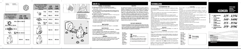 Image de la première page du manuel de l'appareil 135