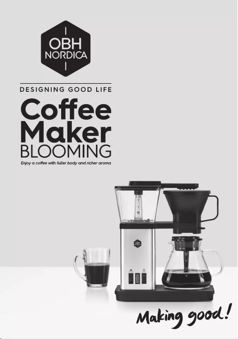 Image de la première page du manuel de l'appareil Blooming 2411