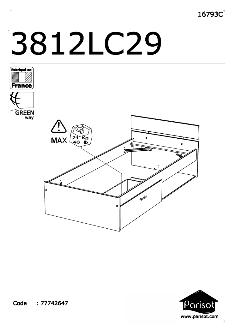 Page n°1 - Manuel utilisateur Parisot Infinity 3812LC29
