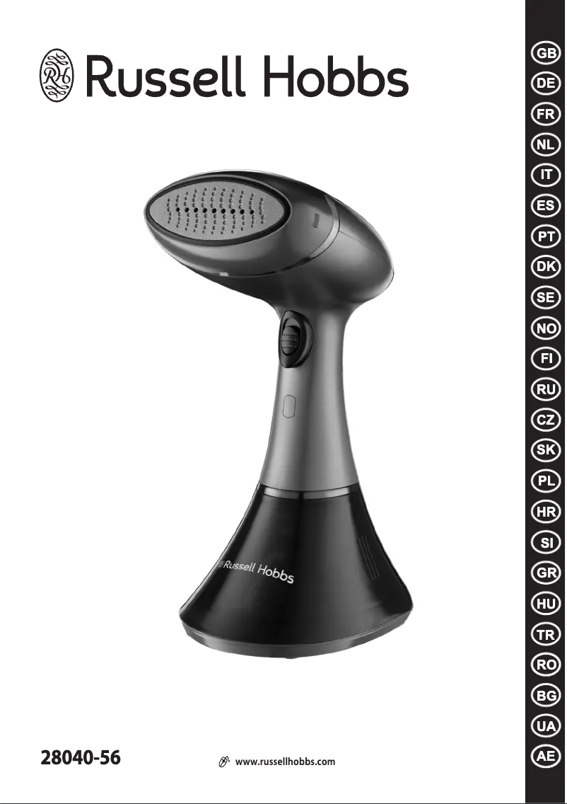 Page 1 de la notice Manuel utilisateur Russell Hobbs 28040-56