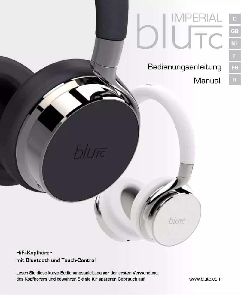 Page 1 de la notice Manuel utilisateur DigitalBox IMPERIAL bluTC