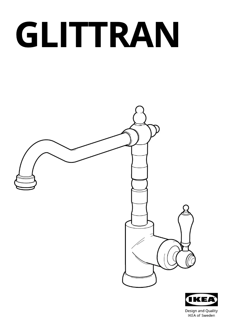 Image de la première page du manuel de l'appareil GLITTRAN 705.199.37