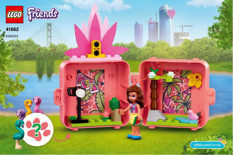 Page n°1 - Manuel utilisateur Lego Friends 41662