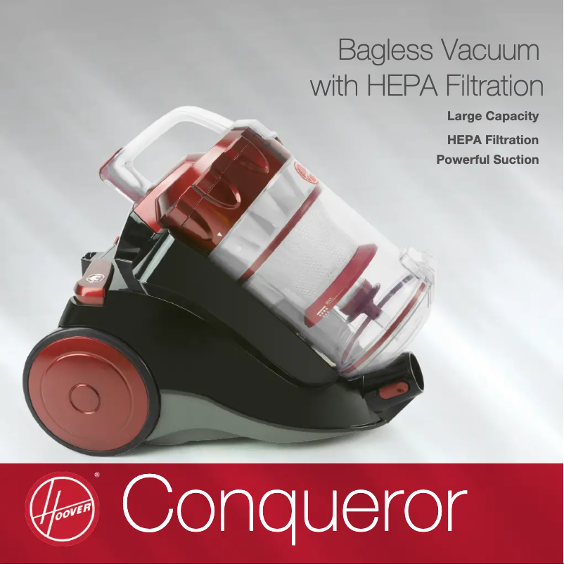 Page n°1 - Manuel utilisateur Hoover Conqueror 5021