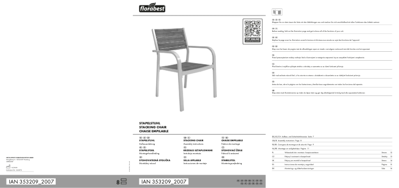 Imagen de la primera página del manual del dispositivo IAN 353209