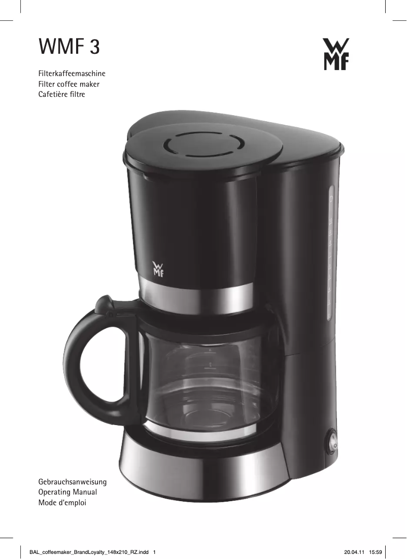 Image de la première page du manuel de l'appareil 3