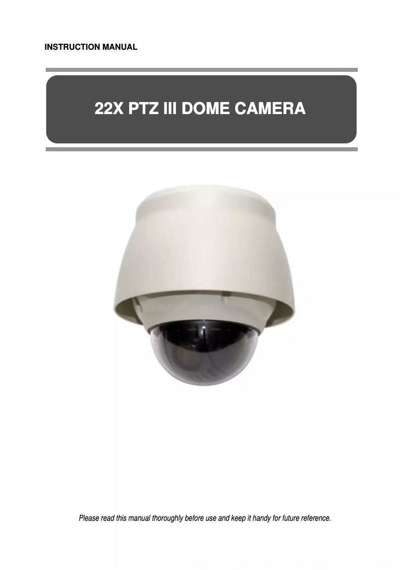 Page n°1 - Manuel utilisateur Costar CDC2450MTO