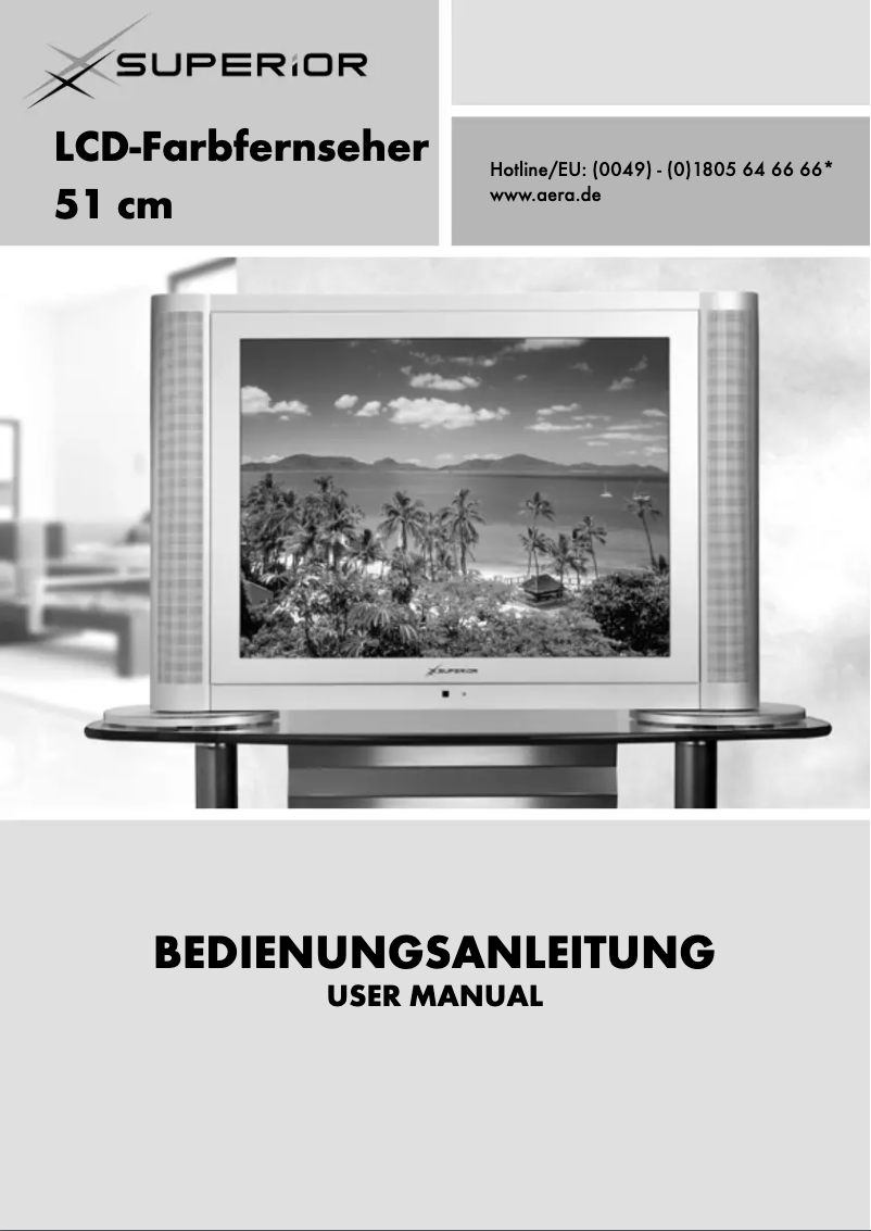 Page 1 de la notice Manuel utilisateur Superior SP 2051