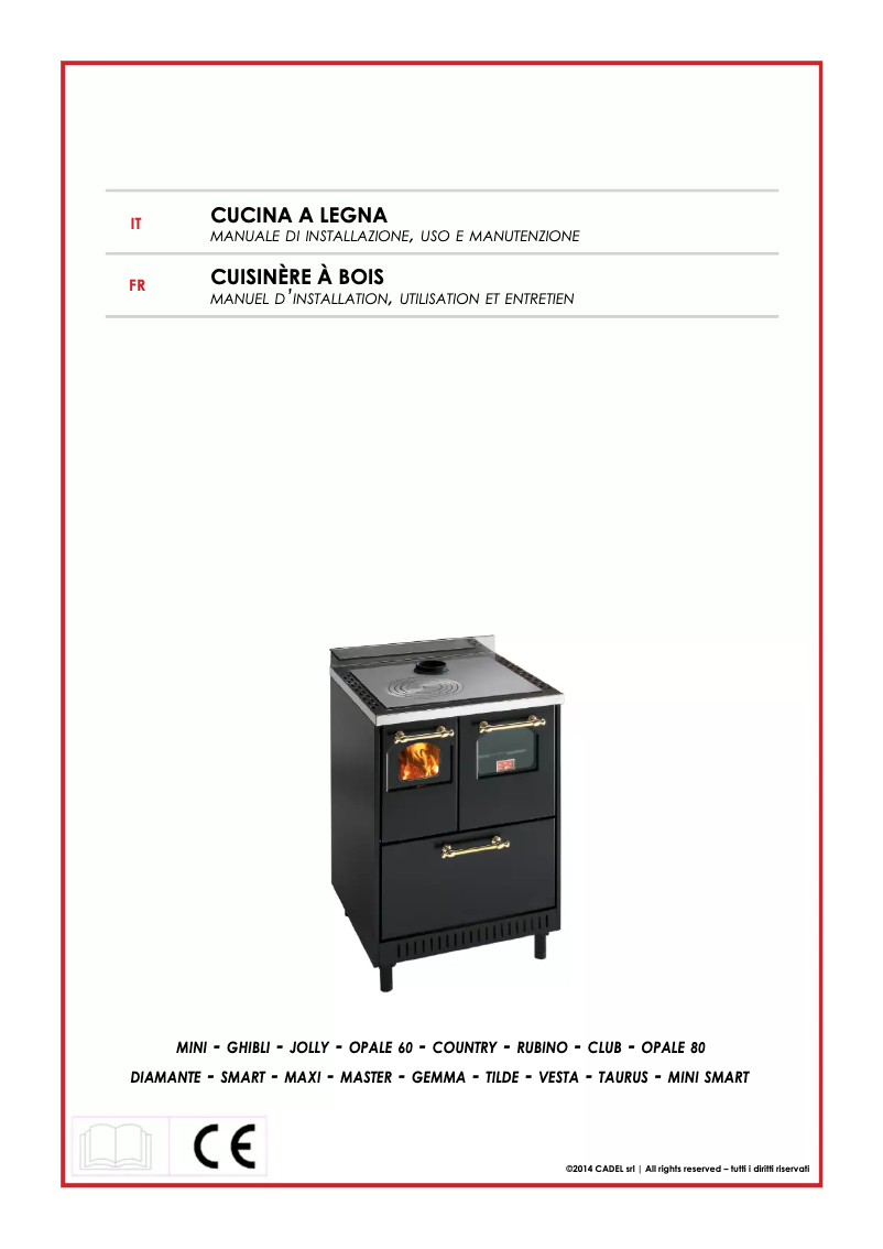 Image de la première page du manuel de l'appareil Opale 60