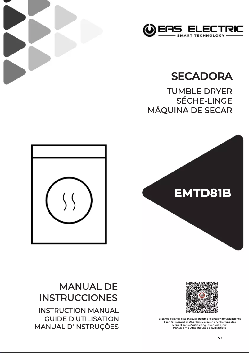 Page 1 de la notice Manuel utilisateur EAS Electric EMTD81B