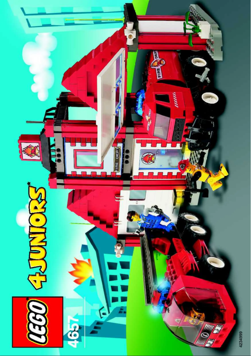 Page 1 de la notice Manuel utilisateur Lego Fire Squad HQ