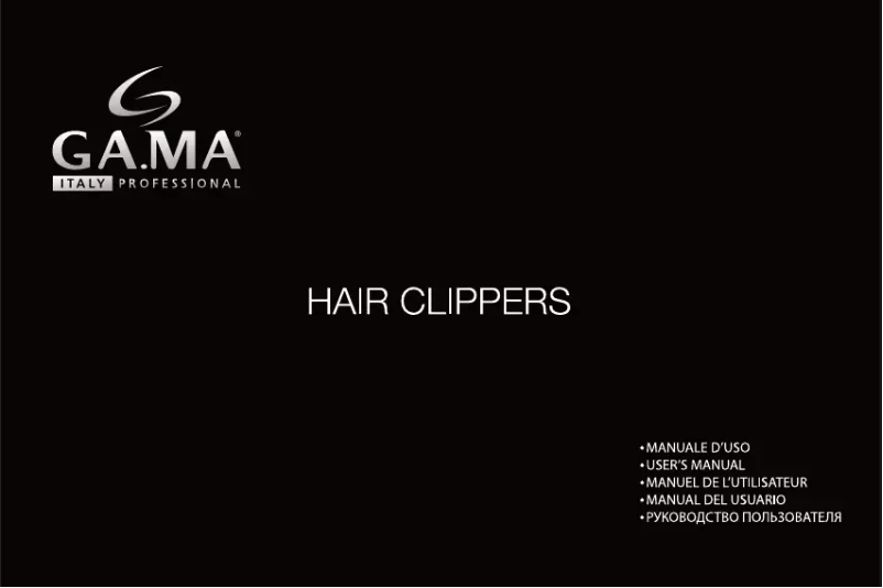 Image de la première page du manuel de l'appareil GC 555