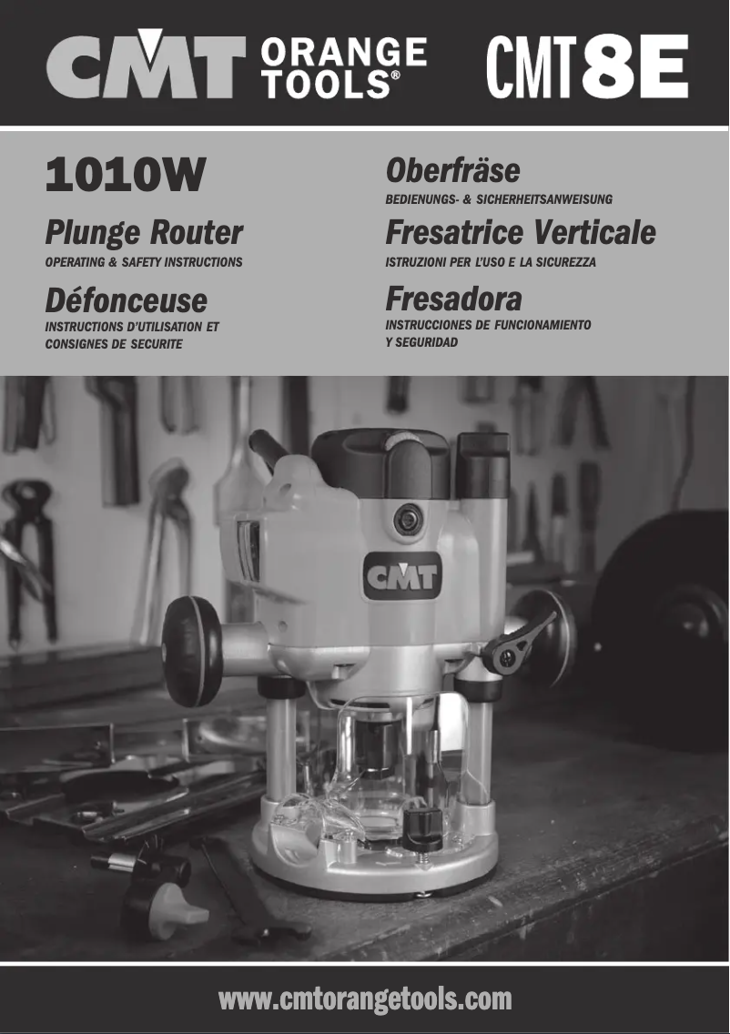 Image de la première page du manuel de l'appareil CMT8E