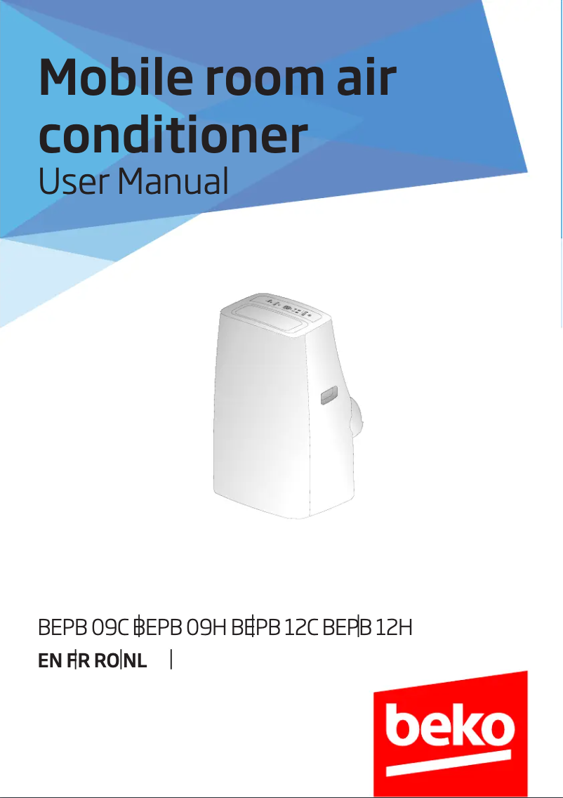 Image de la première page du manuel de l'appareil BEPB12H