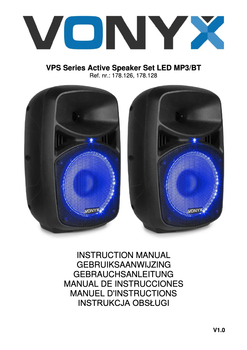 Page 1 de la notice Manuel utilisateur EGO VPS082A