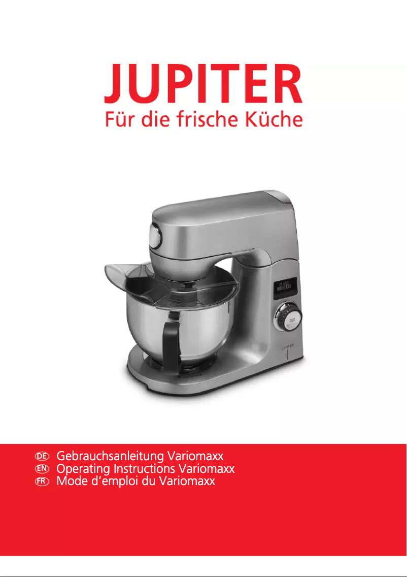 First page image of the manual for Variomaxx