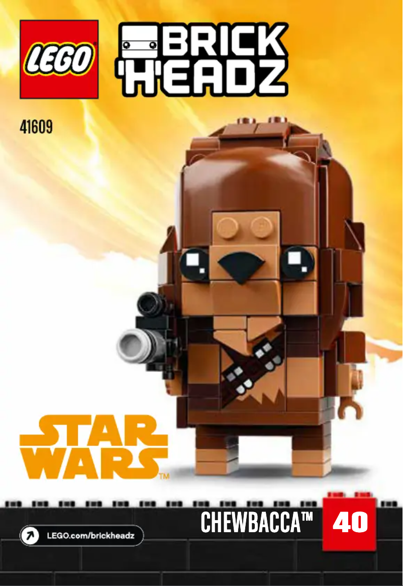 Page n°1 - Manuel utilisateur Lego Brickheadz 41609