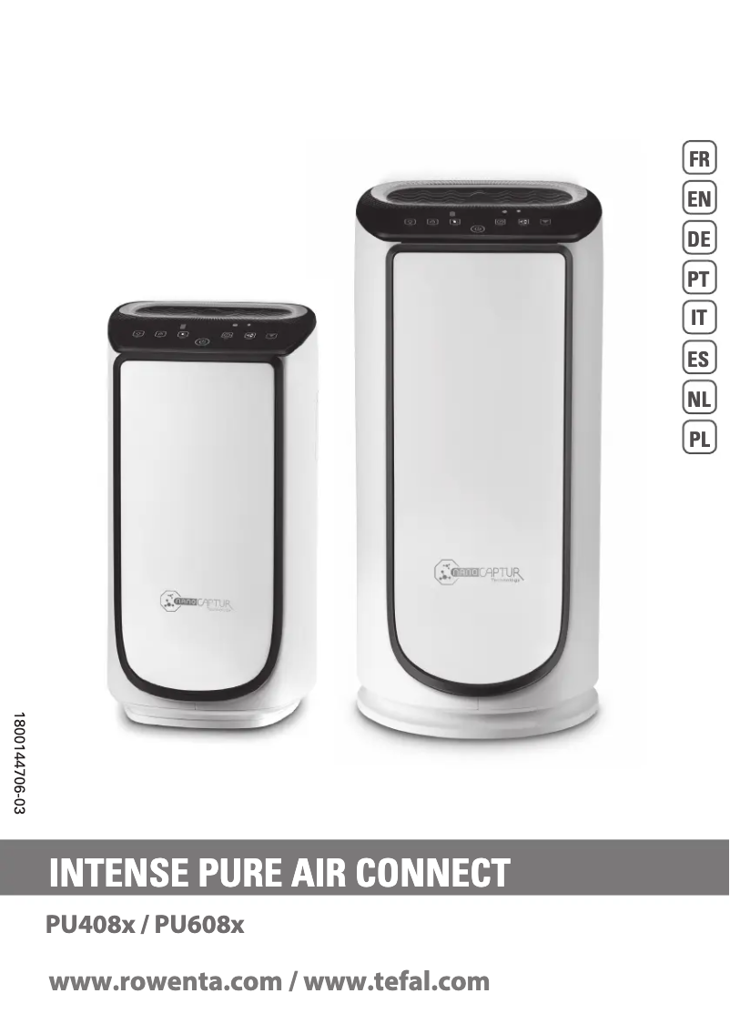 Page 1 de la notice Manuel utilisateur Rowenta PU4080F0