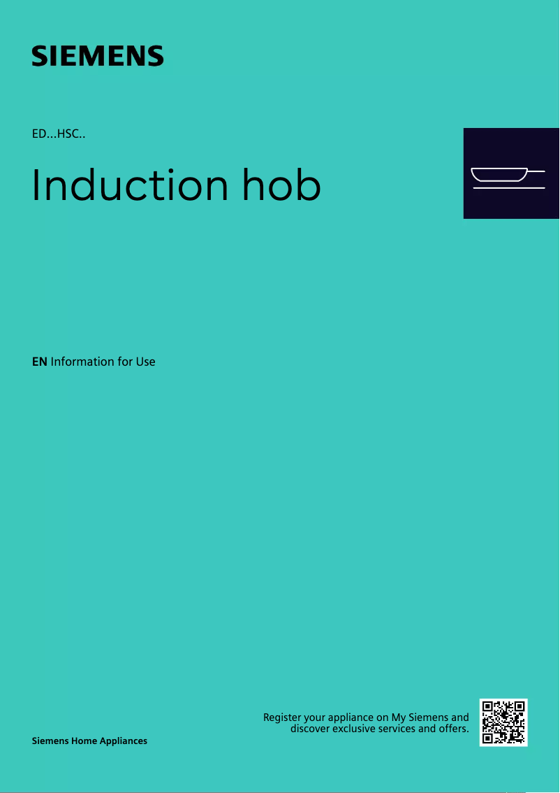 Page 1 de la notice Manuel utilisateur Siemens ED751HSC1E