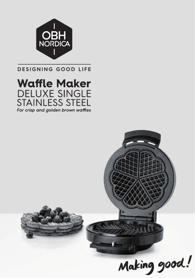 Page 1 de la notice Manuel utilisateur OBH Nordica Deluxe Single 6991