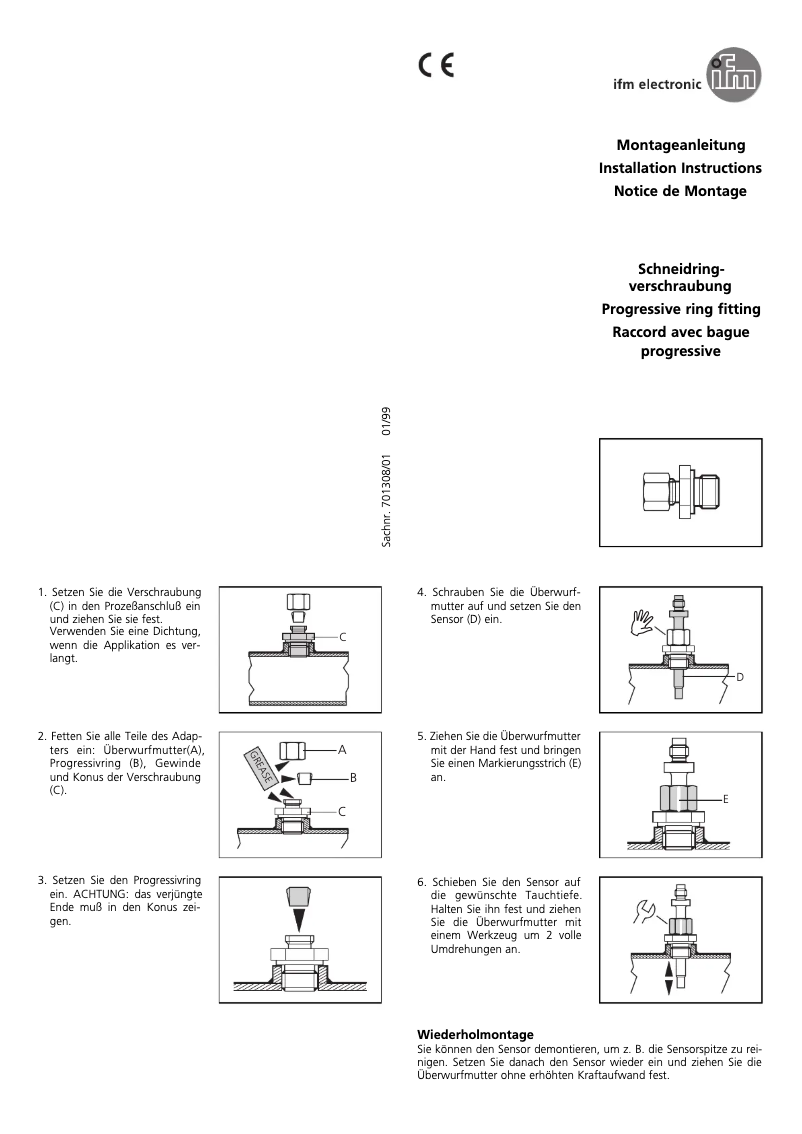 Página 1 del manual Manual de usuario IFM E30049