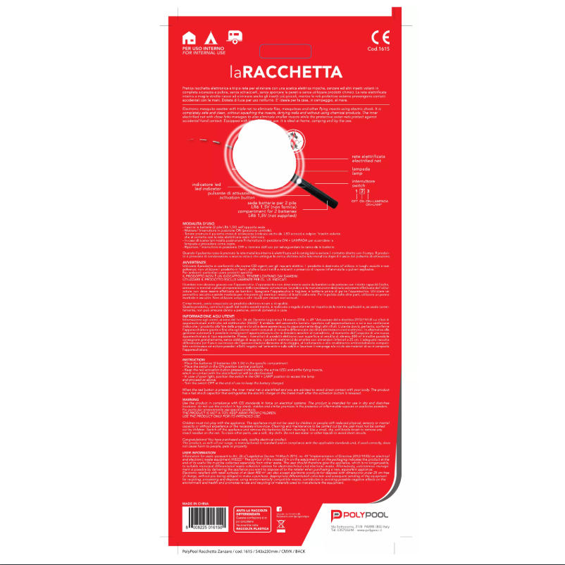 Página 1 del manual Manual de instrucciones Ardes PP1615