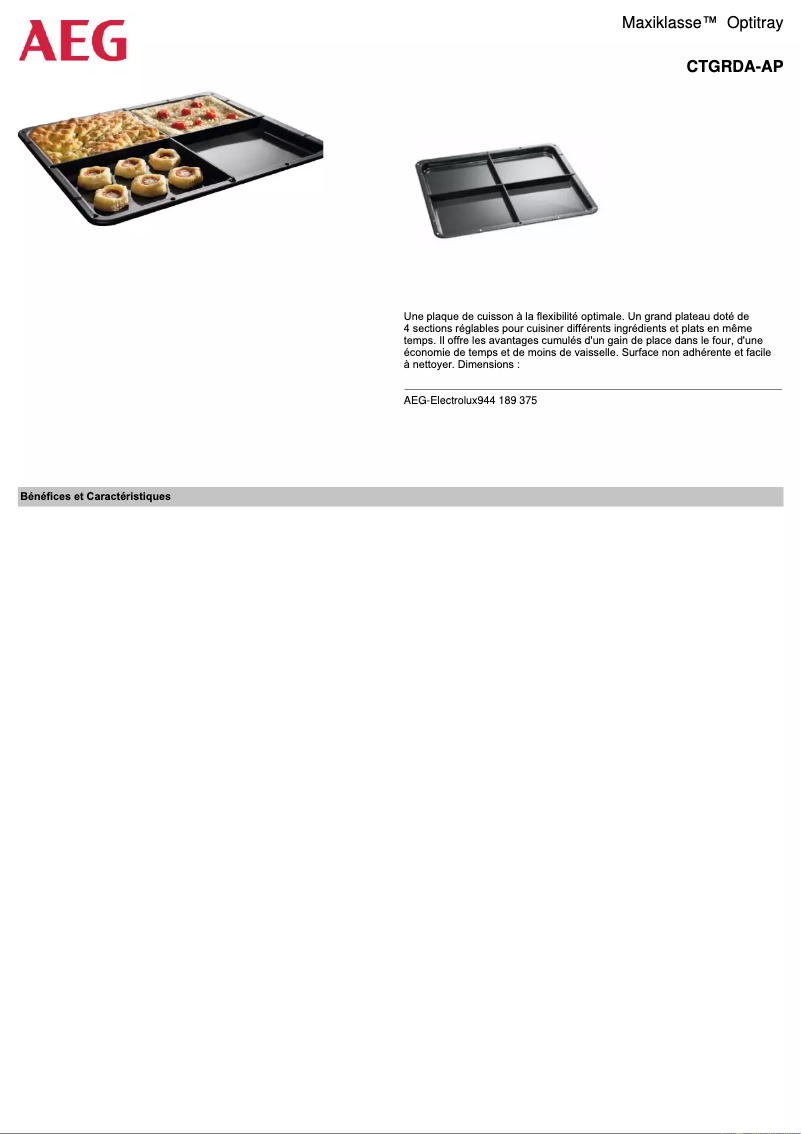 Imagen de la primera página del manual del dispositivo CTGRDA-AP