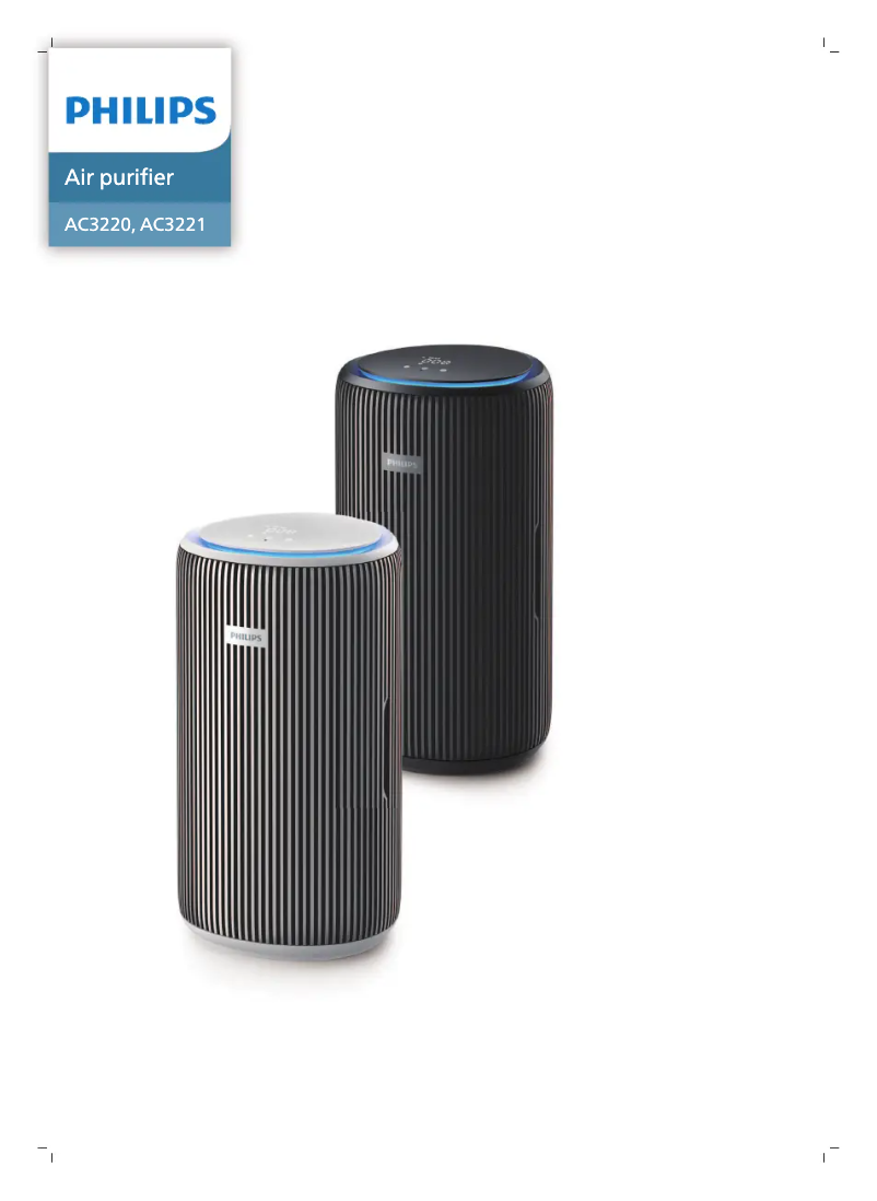 Page n°1 - Manuel utilisateur Philips AC3221