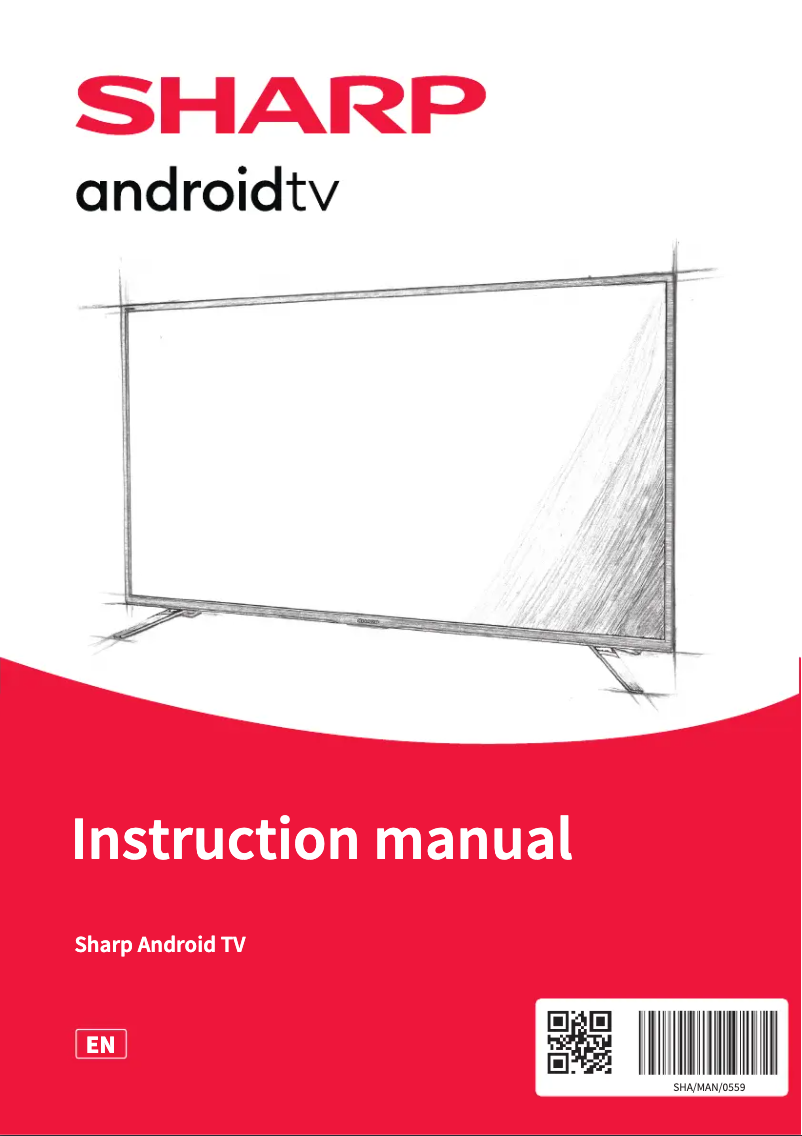 Page 1 de la notice Manuel utilisateur Sharp 32FH8KA