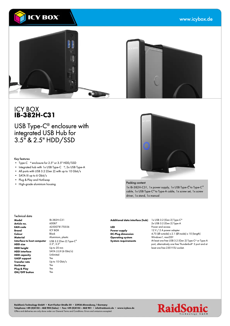 Image de la première page du manuel de l'appareil IB-382H-C31