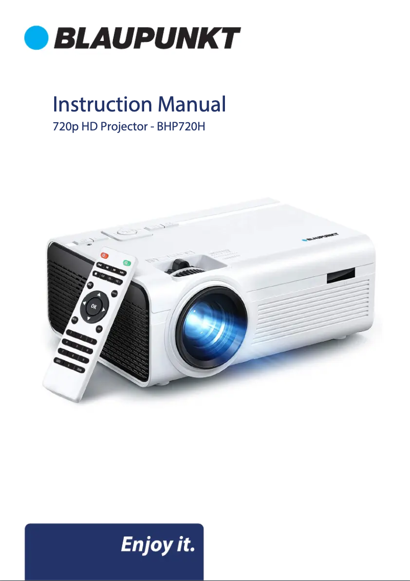 Page 1 de la notice Manuel utilisateur Blaupunkt BHP720H