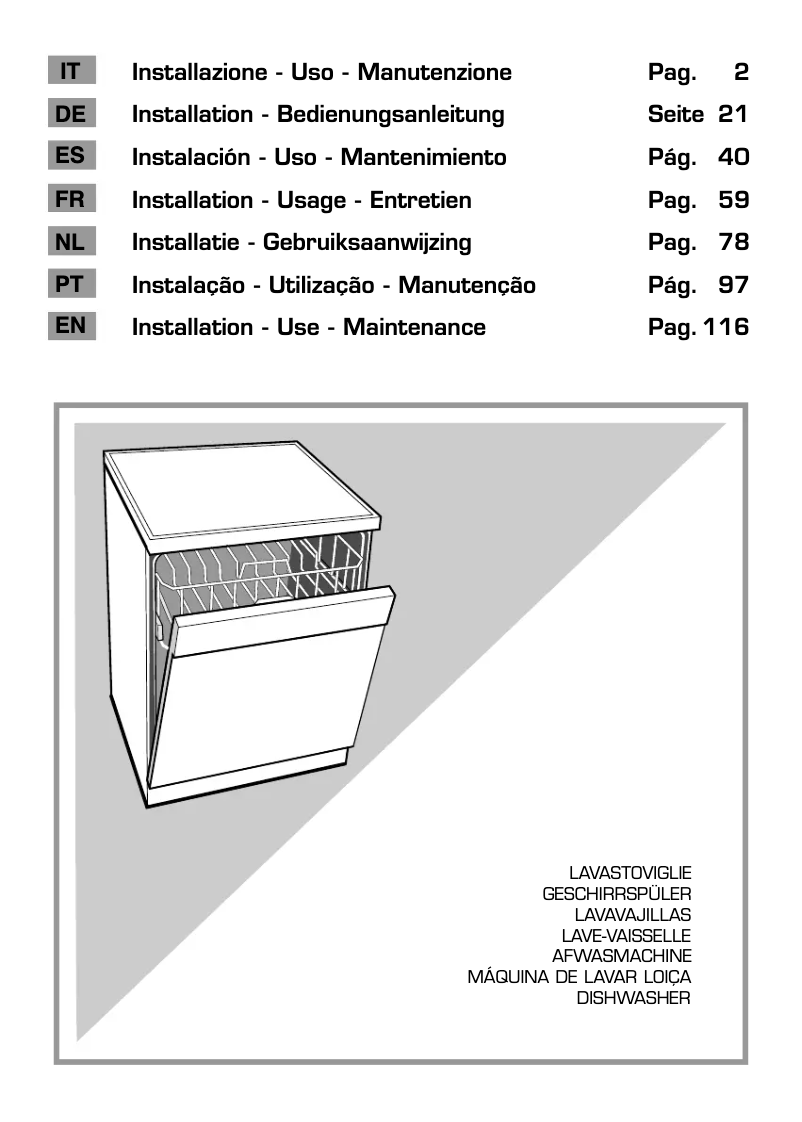 Image de la première page du manuel de l'appareil CDI 2212E10/3-S