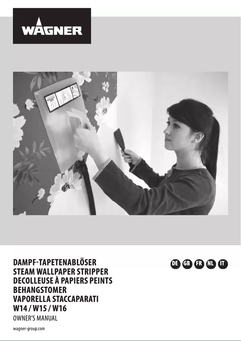 Page 1 de la notice Manuel utilisateur Wagner W16