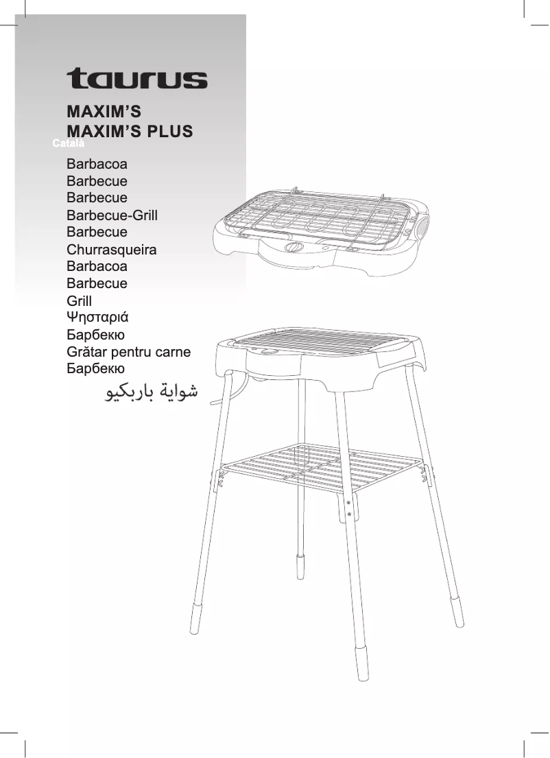 Page n°1 - Manuel utilisateur Taurus Maxim’s plus