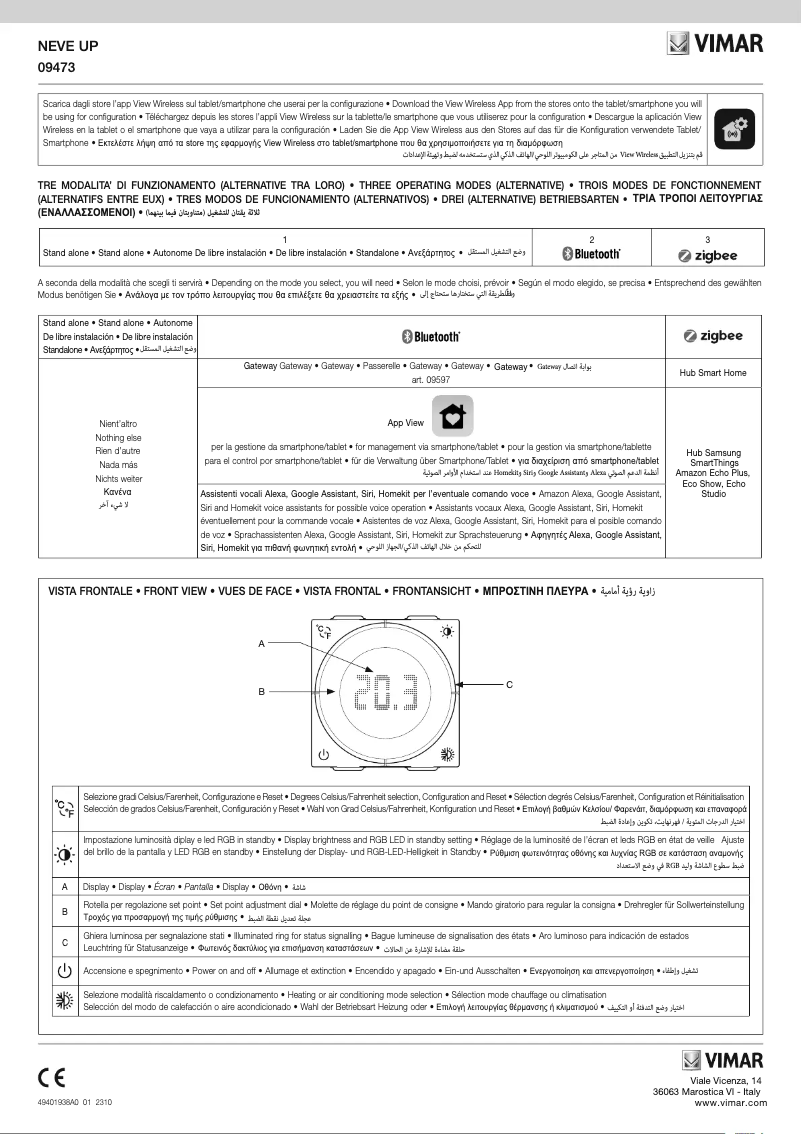 Image de la première page du manuel de l'appareil 09473