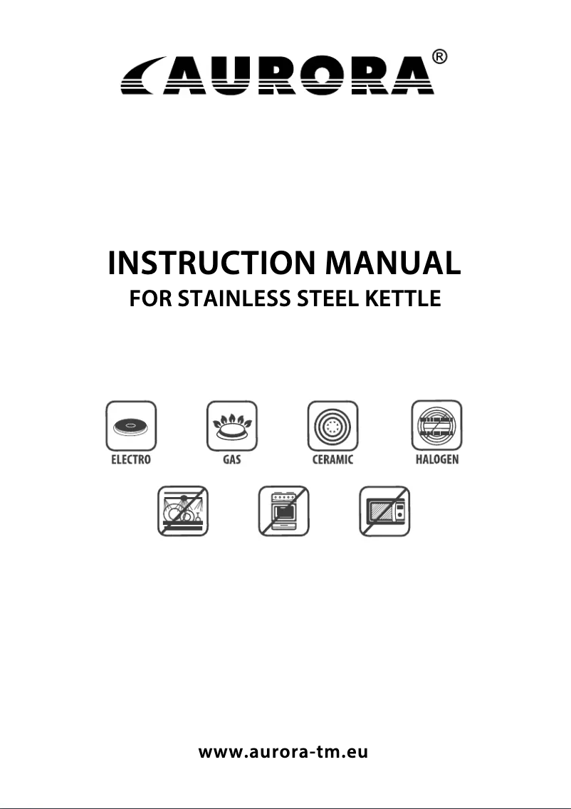 Image de la première page du manuel de l'appareil AU601