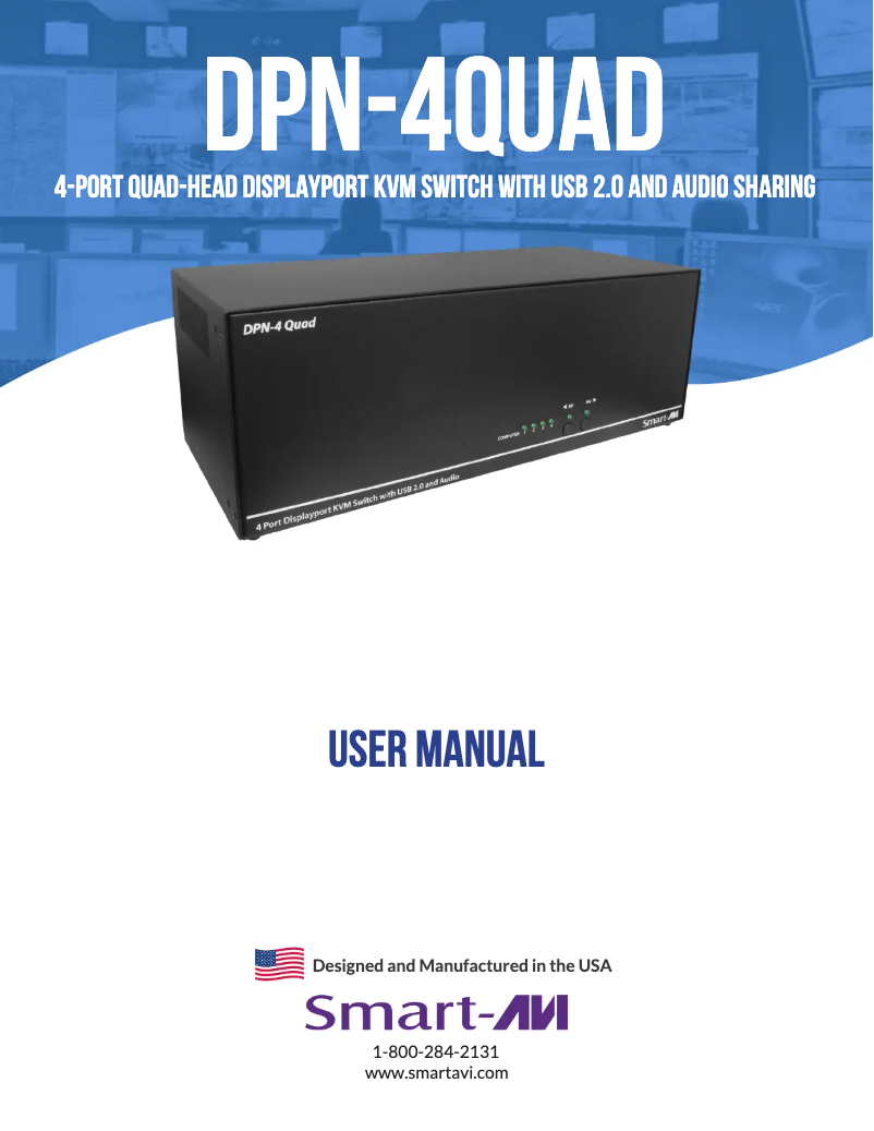 Image de la première page du manuel de l'appareil DPN-4 Quad