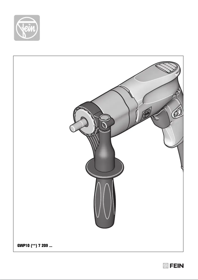 Page 1 de la notice Manuel utilisateur Fein GWP 10